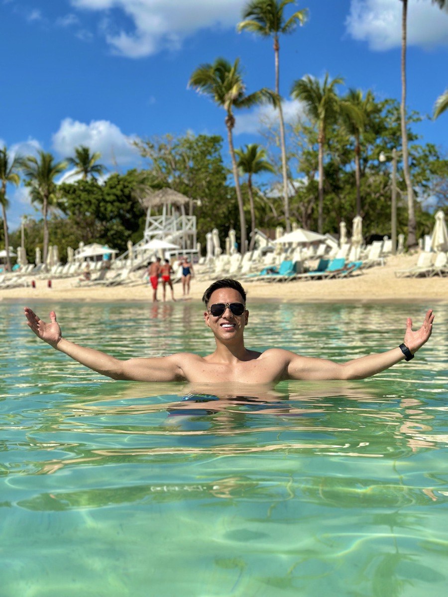 Jesús disfrutando una experiencia